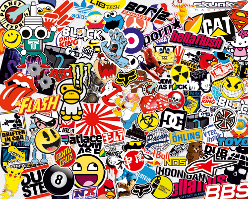 Aufkleber: Sticker Bomb Classic