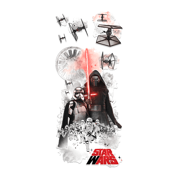 Wandtattoos: Riesen Villain-Wandtattoo Star Wars