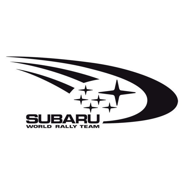 Aufkleber: Subaru Rally