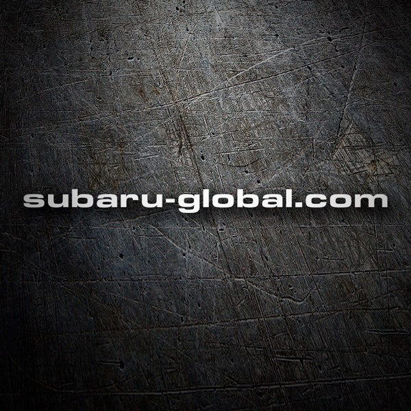 Aufkleber: Subaru - global.com