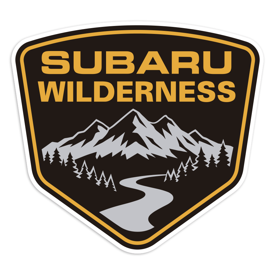Aufkleber: Subaru Wilderness Berg