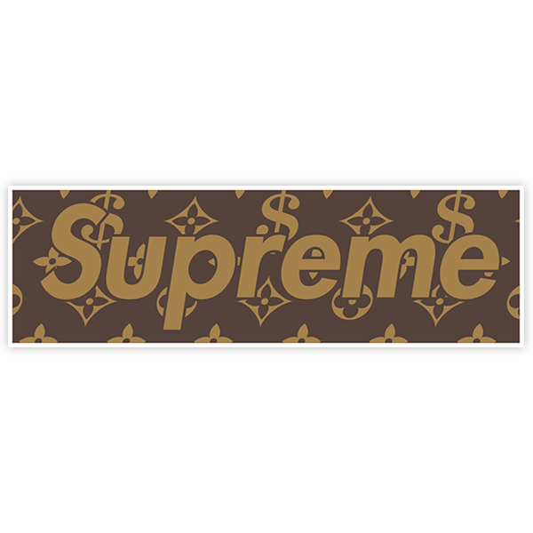 Aufkleber: Supreme dólar