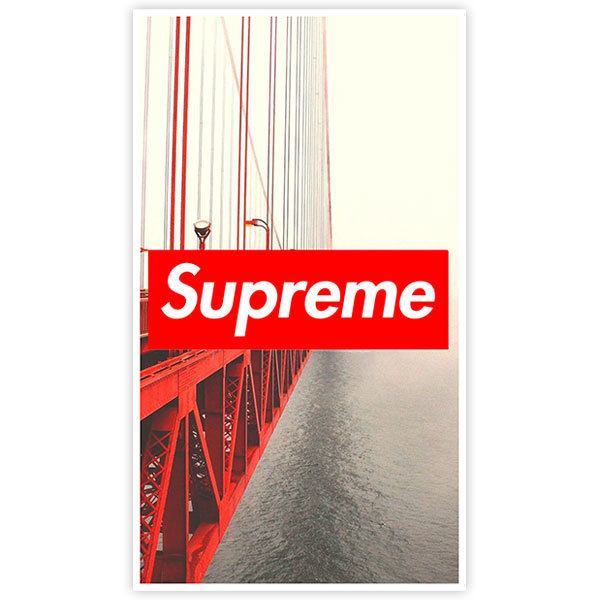 Aufkleber: Supreme Brücke