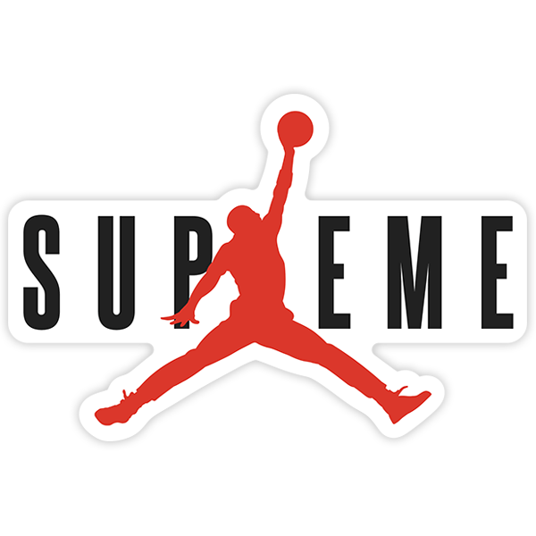 Aufkleber: Supreme Michael Jordan