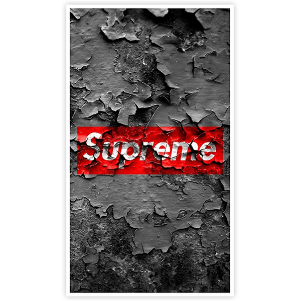 Aufkleber: Supreme pared