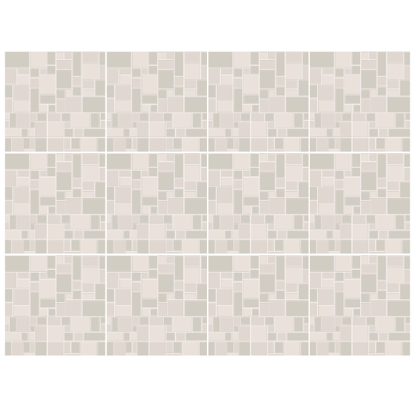 Wandtattoos: Kit 48 Fliesenaufkleber grau