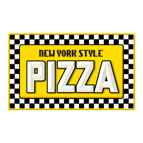 Wandtattoos: Pizza New York Style