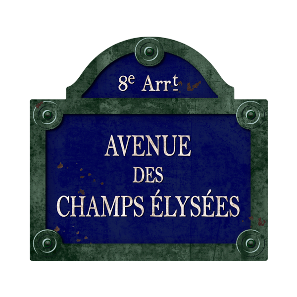 Wandtattoos: Champs Élysées