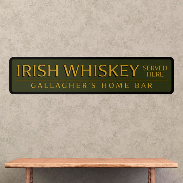Wandtattoos: Irish Whiskey