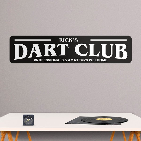 Wandtattoos: Dart Club