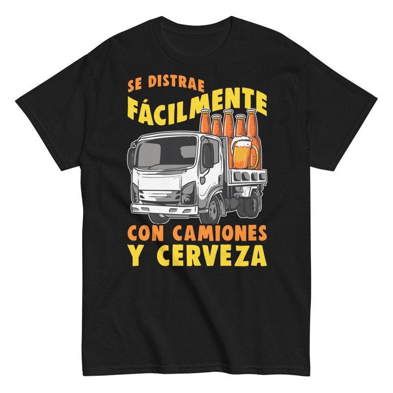 T-shirts: Ablenkung durch LKW und Bier