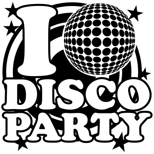 Wandtattoos: Disco Party