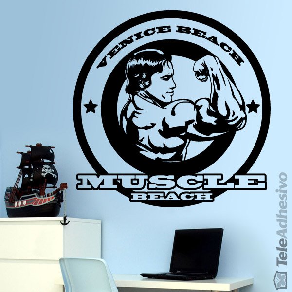 Wandtattoos: Arnold Muscle