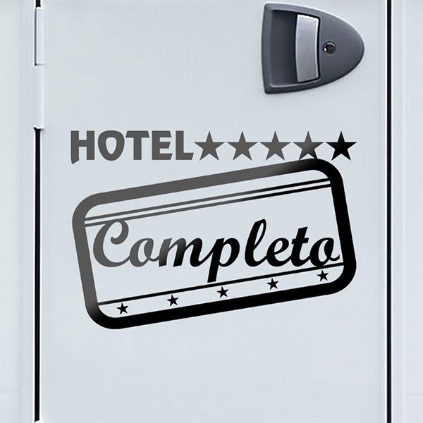 Aufkleber: Hotel Completo 01