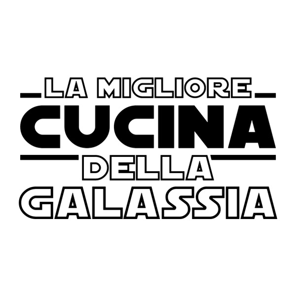 Wandtattoos: Die beste italienische Küche der Galaxie