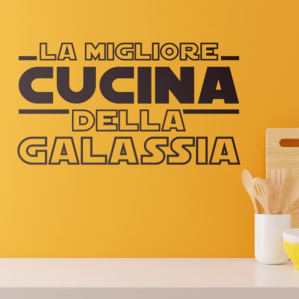 Wandtattoos: Die beste italienische Küche der Galaxie