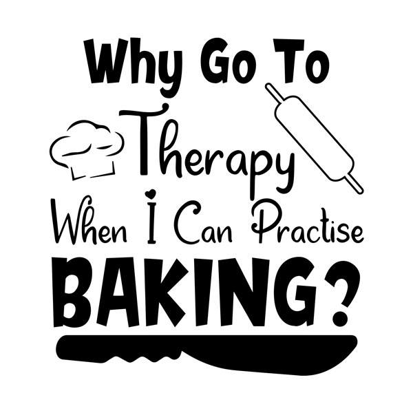 Wandtattoos: Why go to therapy when I can practise baking?