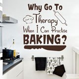 Wandtattoos: Why go to therapy when I can practise baking? 2