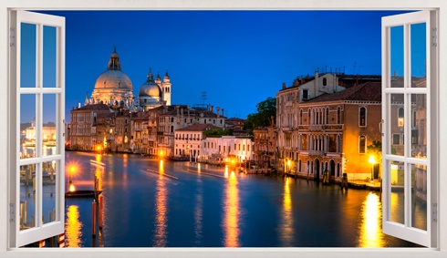 Wandtattoos: Übersicht über Venedig 2