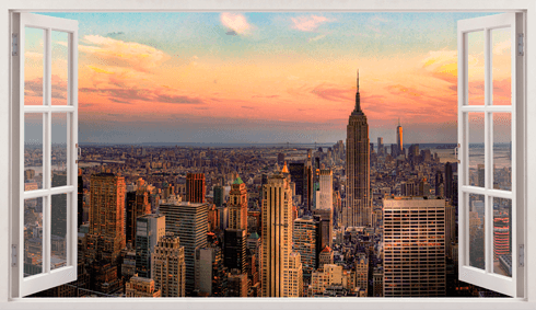 Wandtattoos: Übersicht über New York