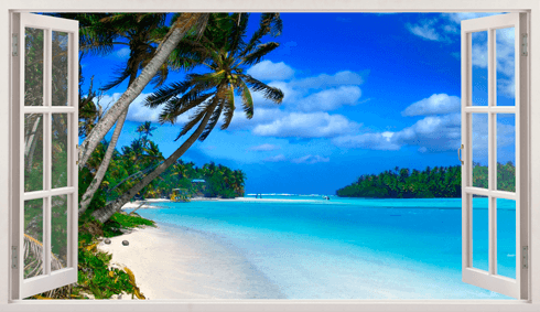 Wandtattoos: Panorama Punta Cana