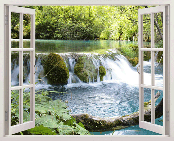 Wandtattoos: Waterfall