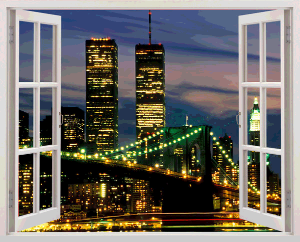 Wandtattoos: Twin Towers