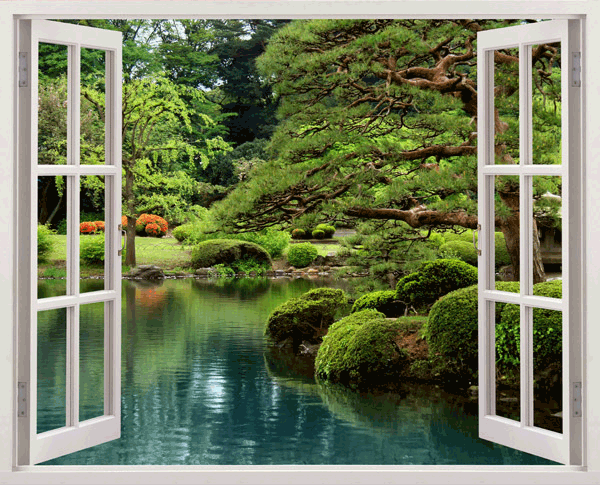 Wandtattoos: Zen-Garten