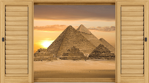 Wandtattoos: Pyramiden