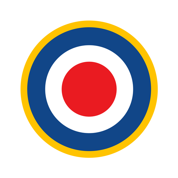 Aufkleber: Royal Air Force