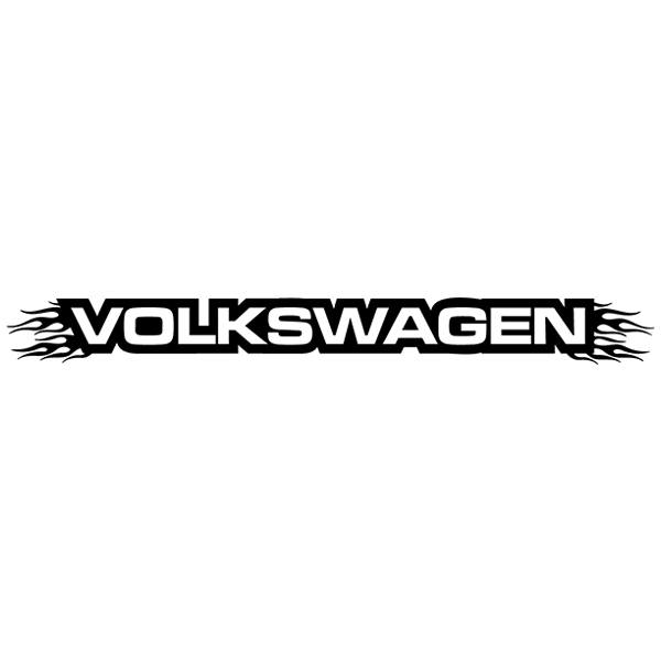 Aufkleber: Frontscheibenaufkleber Volkswagen