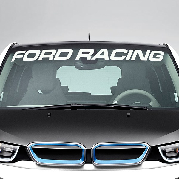 Frontscheibenaufkleber Ford Racing