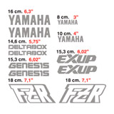 Aufkleber: kit Yamaha FZR 2