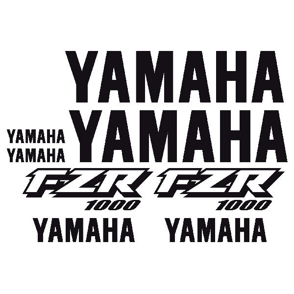 Aufkleber: Kit Yamaha FZR 1000 1998