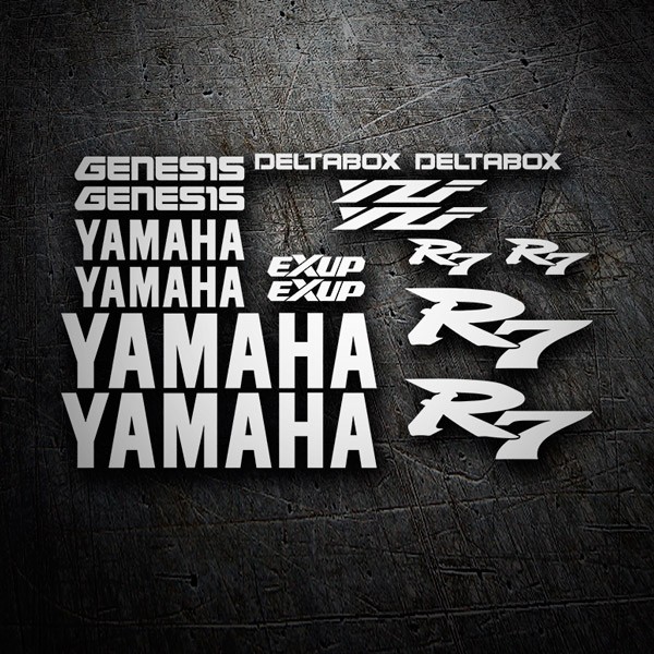 Aufkleber: Kit Yamaha YZF R7