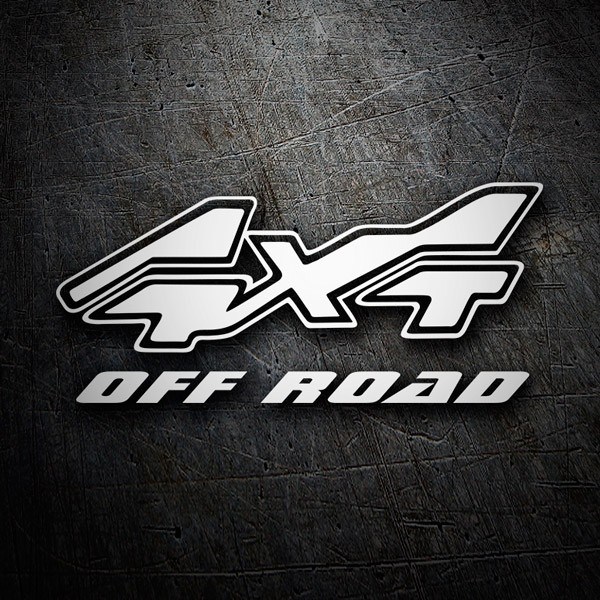 Aufkleber: 4x4 off road racing