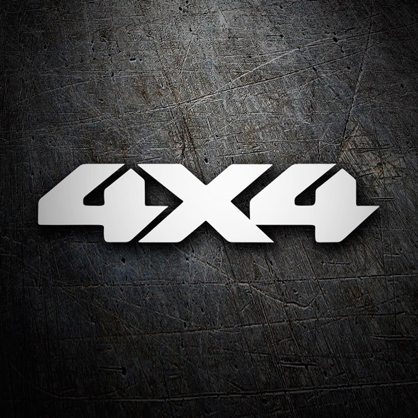 Aufkleber: Einfaches 4X4