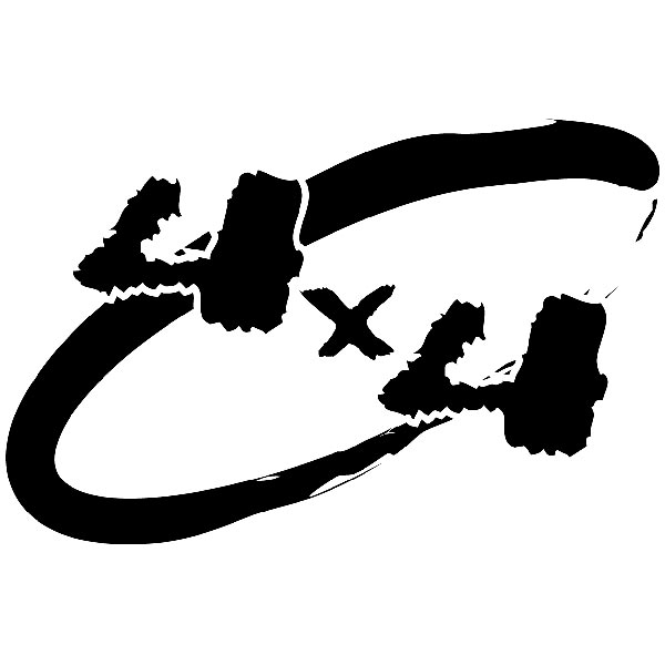 Aufkleber: 4x4 Oval Abenteuer