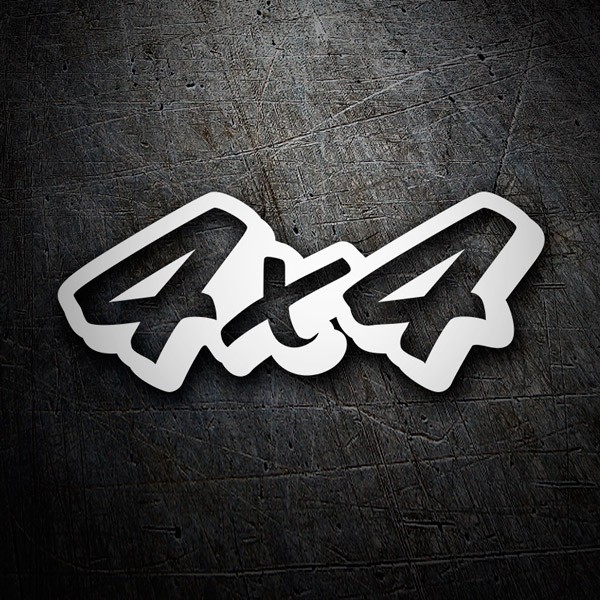 Aufkleber: 4x4 Handgezeichnet