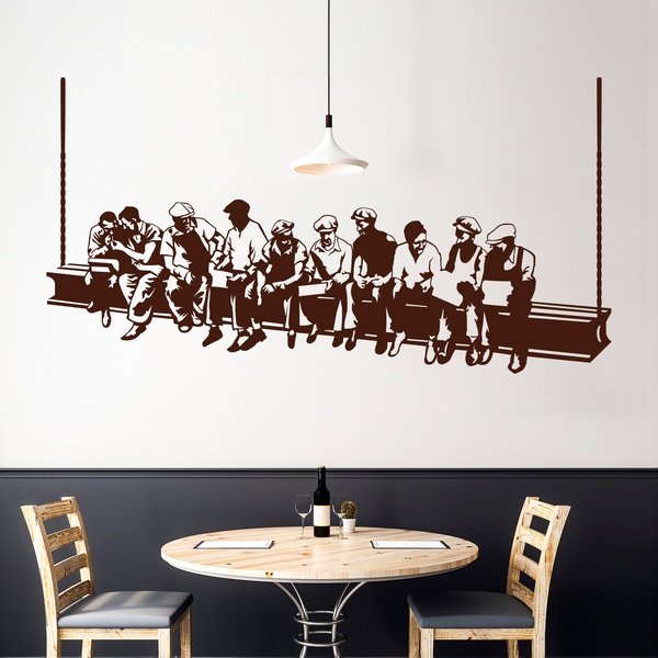 Wandtattoos: Mittagessen für arbeiter
