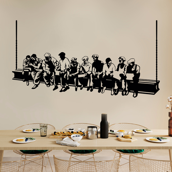 Wandtattoos: Mittagessen für arbeiter