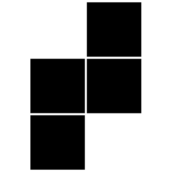 Wandtattoos: Tetris - Teil S und Z