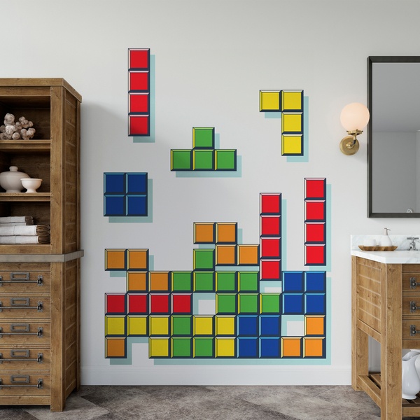 Wandtattoos: Tetris Stücke