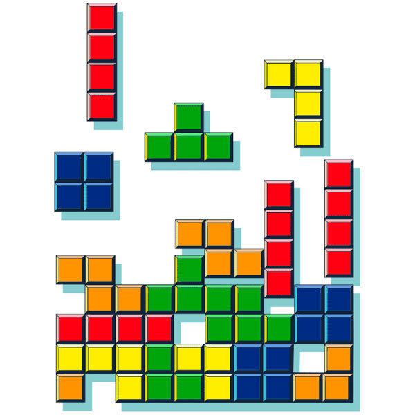 Wandtattoos: Tetris Stücke