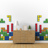 Wandtattoos: Tetris Stücke 4