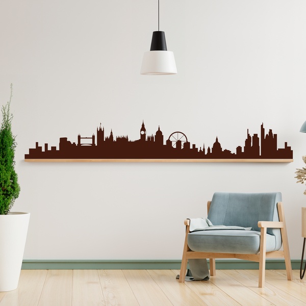 Wandtattoos: Skyline von London