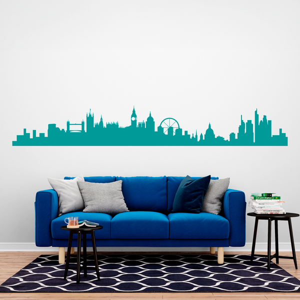 Wandtattoos: Skyline von London