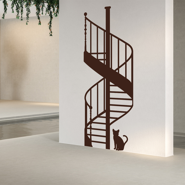 Wandtattoos: Schnecke stairs