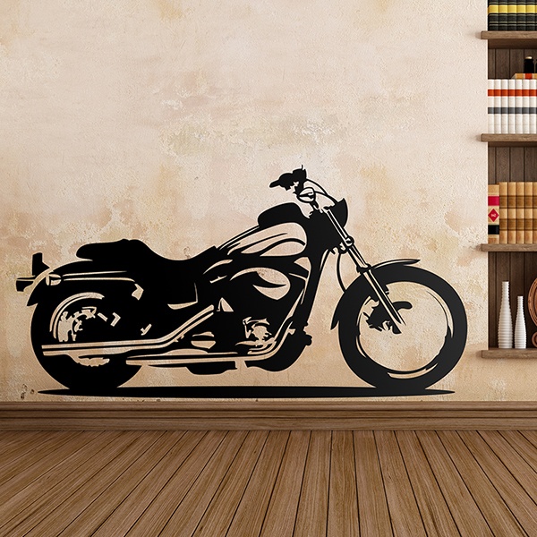 Wandtattoos: Motorcycle Custom