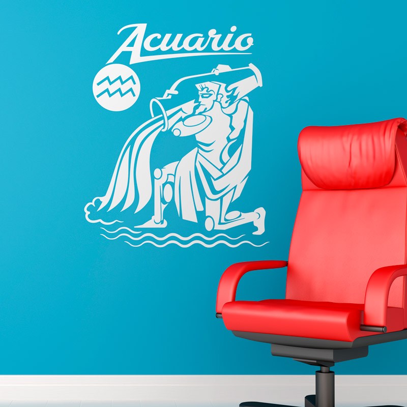 Wandtattoos: zodiaco 45 (Acuario)